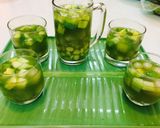 Hình bước làm 8 của món Chè hạt sen trái cây