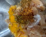 A picture of step 2 of Tawa chicken.