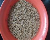 A picture of step 1 of Masoor daal.