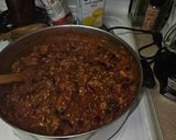 A picture of step 3 of CHILI....NEW YEARS EVE,I AIN'T COOKING TOMORROW.
