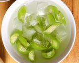 Hình bước làm 1 của món Mướp luộc
