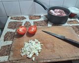 Foto del paso 1 de la receta: Polenta con tuco exprés