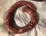 Une image de l'étape 1 de Maxi saucisse artisanale marinée ail,citron et romarin grillée au four.