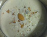 A picture of step 1 of Rice kheer.