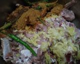 A picture of step 1 of Mutton Chops Karahi.