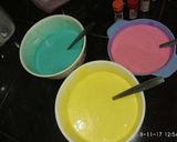 Foto langkah ke 3 dari resep Bolu Kukus Mawar.