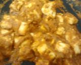 A picture of step 1 of Shahi paneer.