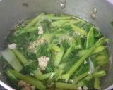 Hình bước làm 1 của món Canh cải ngọt nấu tôm