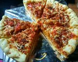 Foto langkah ke 9 dari resep Pizza Teflon Hut.