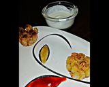 अनियन लोटस विद चीज़ी डीप(Onion Lotus with cheesy dip recipe in Hindi) रेसिपी चरण 13 फोटो