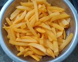 A picture of step 2 of Honey Chili Potato.