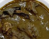 A picture of step 5 of My best-ever scent leaf soup(obe efirin).