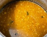 A picture of step 4 of Obbattu Saaru / Rasam.