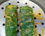 बेसन पत्र भजिया (besan patra bhajiya recipe in Hindi) रेसिपी चरण 4 फोटो