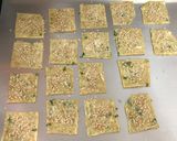A picture of step 10 of Spring Onion-Sesame-Oat Crackers.