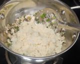 A picture of step 3 of Besan veggi Cheela.