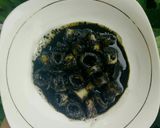 Foto langkah ke 5 dari resep Cumi Bumbu Hitam.