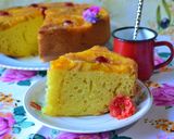 Foto del paso 6 de la receta: Torta invertida de naranjas confitadas🍊