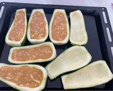 Foto del paso 6 de la receta: Zapallitos rellenos simples (vegetarianos)