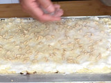 Coca de Llavaneras rellena de chocolate