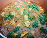 A picture of step 4 of Mushroom masala.