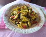 Potato with spring onion fenugreek leaves recipe step 2 photo