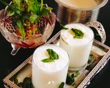 A picture of step 3 of Smoke masala chaas /buttermilk (masala lassi).
