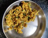 A picture of step 3 of Stuffed Paneer Bhurji Paratha !!.