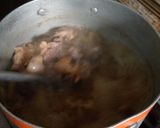 A picture of step 1 of Egusi soup.