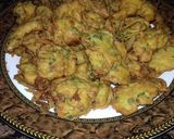 A picture of step 4 of Crispy Pakoray.