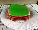 Foto langkah ke 7 dari resep Kue Lapis Tepung Beras.