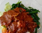 Foto langkah ke 3 dari resep Rujak timun tjingur (cingur) Mertua.