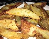 Foto del paso 7 de la receta: Papas rústicas crocantes con milanesas de carne caseras🥔🥩