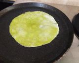 A picture of step 5 of Palak Roti.