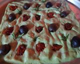 Foto del paso 6 de la receta: Focaccia sin gluten con tomates secos y aceitunas negras