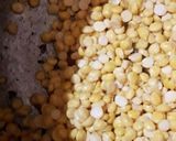 A picture of step 3 of Loki aur chane ki daal.