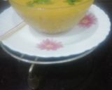 A picture of step 8 of Methi Pakoda Kadhi.