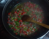 Foto del paso 4 de la receta: Arvejas compuestas con chistorra y huevo duro