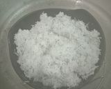 Foto langkah ke 2 dari resep Klepon Ketan Gula Merah Kenyal no Kapur sirih.