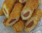 Foto langkah ke 7 dari resep Roti Goreng Sosis.