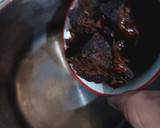 Foto langkah ke 6 dari resep Serabi Pandan Kuah Kinca Gula Merah.