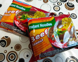 Foto del paso 2 de la receta: Fideos con jamón de Ponyo en el acantilado
