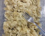 Spenót csőben sütve 3 az 1-ben -tojással és krumplival recept fázis 3 fotója