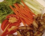 Foto langkah ke 2 dari resep Lumpia salad (Vietnam spring roll).