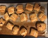 A picture of step 7 of Savory Puff Pastry Bites with Prosciutto and Prunes.