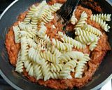 A picture of step 20 of Pasta In Arabiata Sauce With Cheese Chilli Toast.
