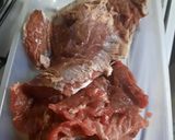 Foto del paso 2 de la receta: Entraña con arañita /escondido o churrasquito carnicero y puré de papas