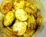 A picture of step 2 of Dudhi na pita -Lauki Sabji.