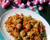 Foto langkah ke 1 dari resep Asem-asem Bakso Buncis Wortel Jagung.