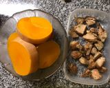 Foto del paso 1 de la receta: Tarta de zapallo y pollo